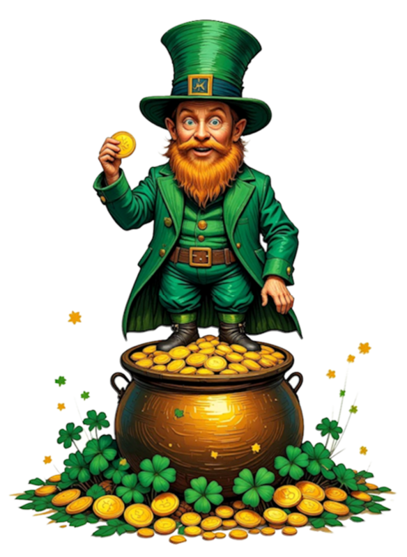 TUBE SAINT PATRICK PERSONNAGE