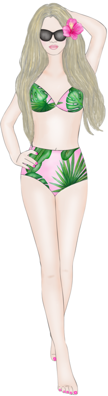 TUBE FILLE EN MAILLOT