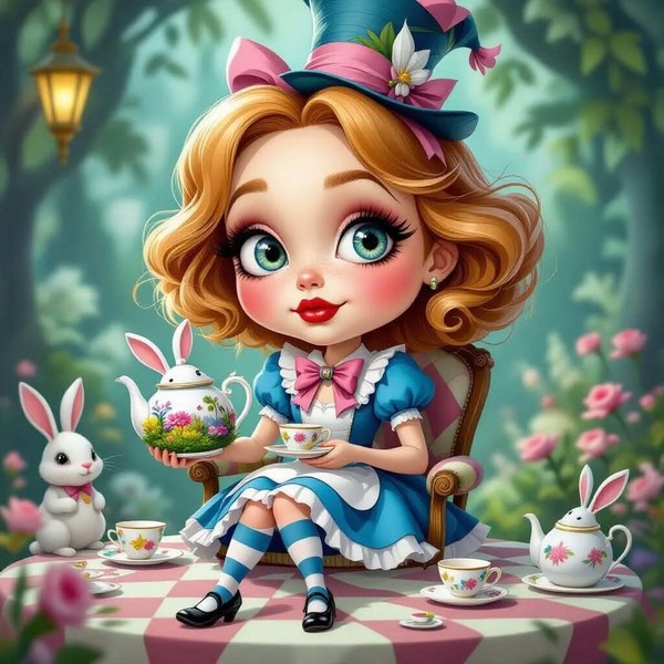 ALICE AU PAYS DES MERVEILLES