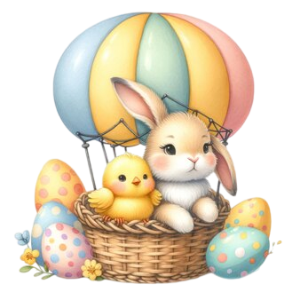 TUBE PAQUES LAPIN