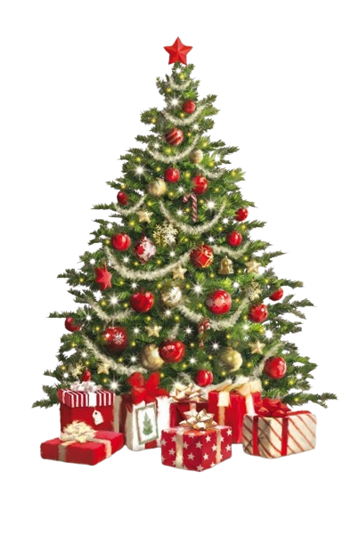 TUBE NOEL BOULE ET SAPIN 2