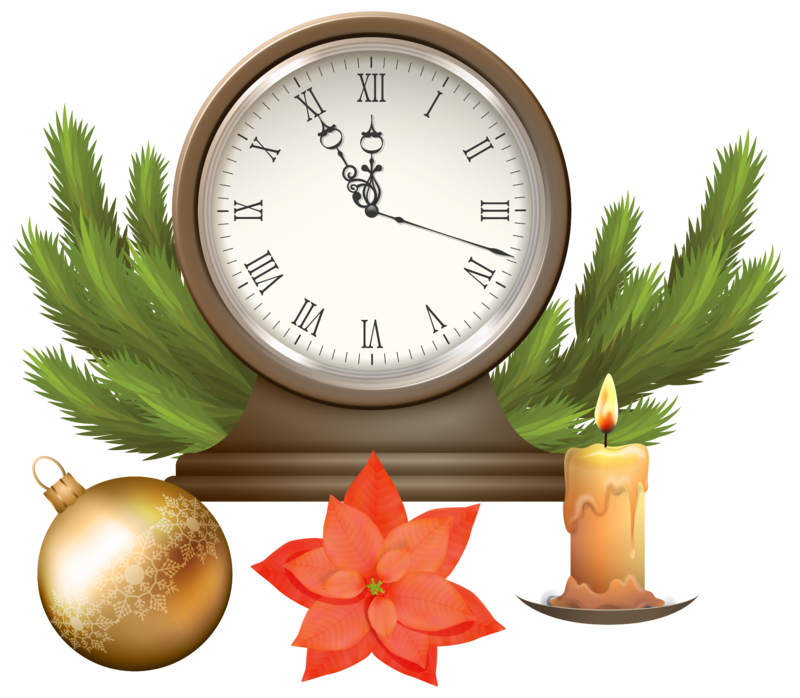 Christmas_Clock_with_Decorations_PNG_Clip_Art_Image.png