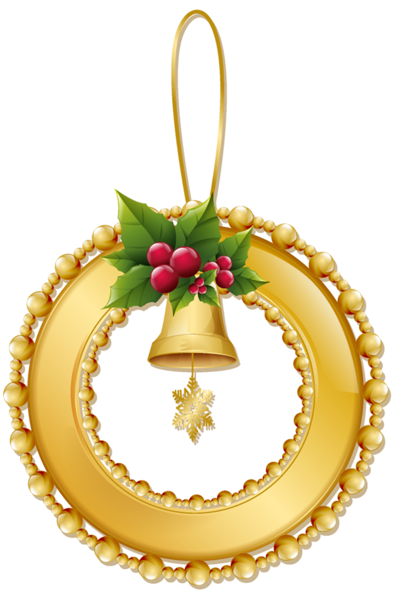 Christmas_Gold_Wreath_with_Bell_PNG_Ornament.png