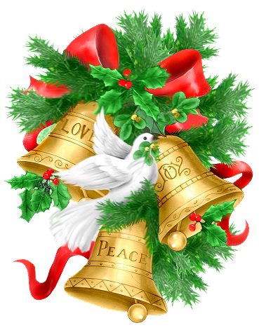 Christmas_Pine_Branch_Golden_Bells_and_Doves_PNG_Clipart.png