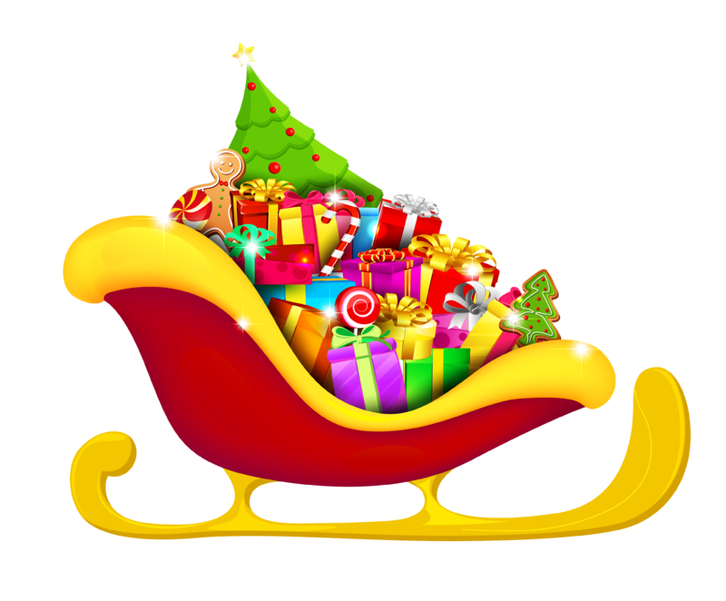 Christmas_Red_Sled_with_Presents_PNG_Picture.png