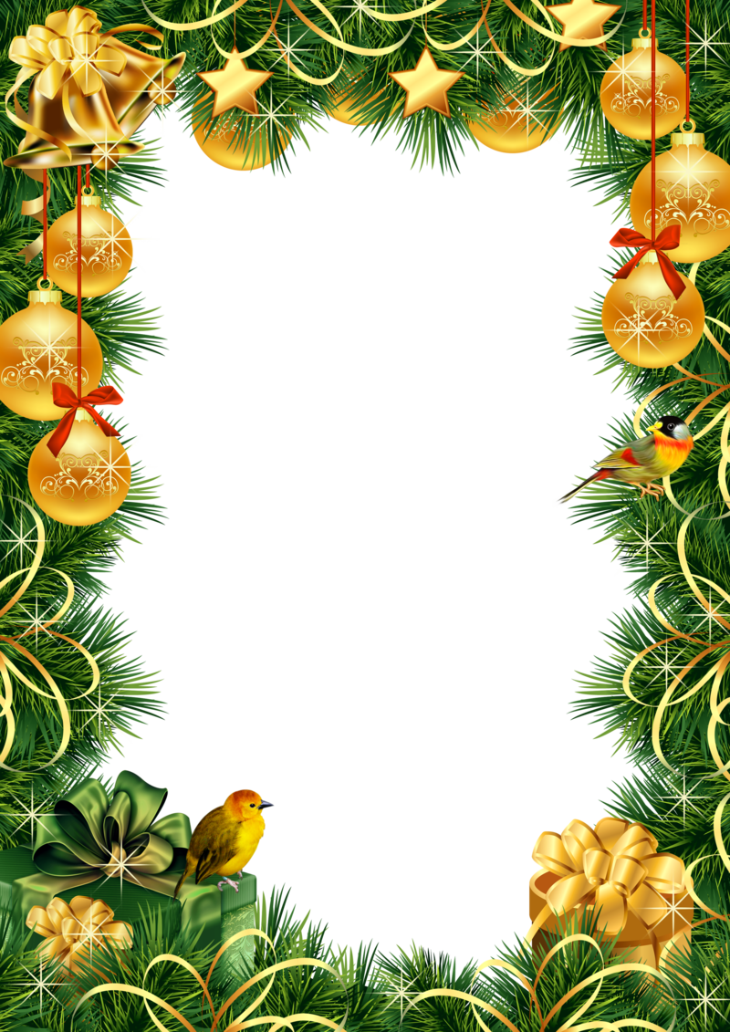 Christmas_Transparent_PNG_Photo_Frame_with_Gold_Christmas_Balls.png