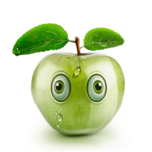 Cute-Animated-Gif-Green-Apple.gif