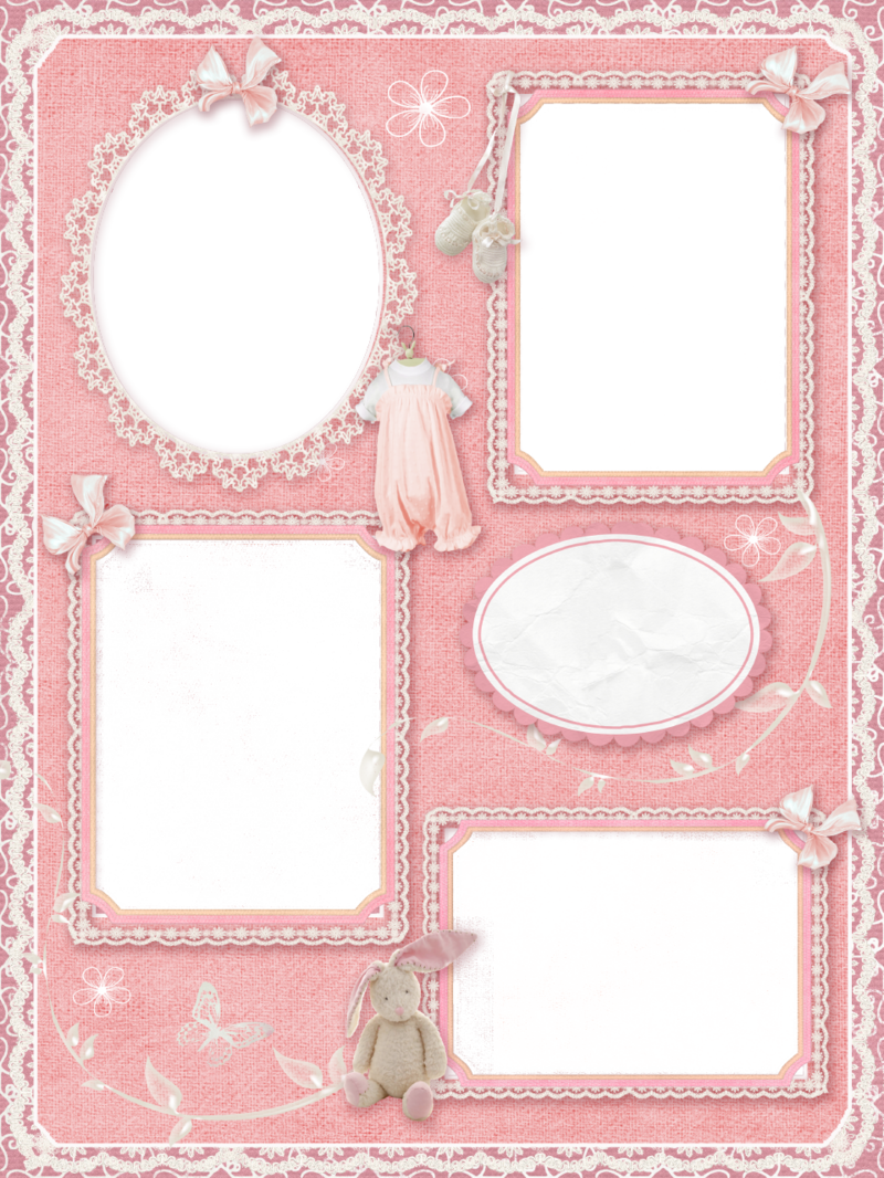 Cute-Lace-Border-Pink-Photo-Album-Frame.png