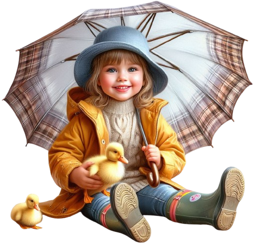 Girl-Umbrella-Duck5-AImade-By-Lori-M2-24