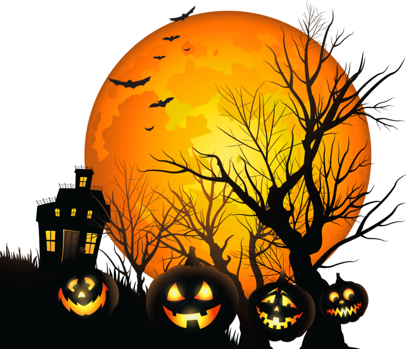 Large_Haunted_-House_and_Moon_PNG_Clipart.png