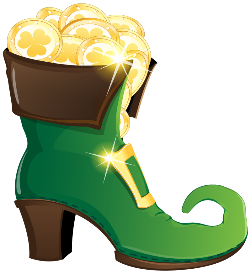 Leprechaun_Shoe_with_Gold_Coins_PNG_Clipart_Image.png