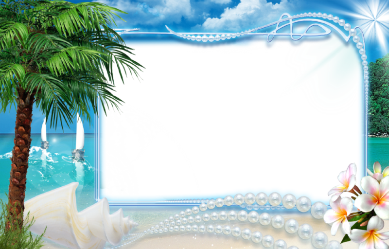 Sand-Beach-Theme-Picture-Frame-with-Cool-Pearl-Decorations.png