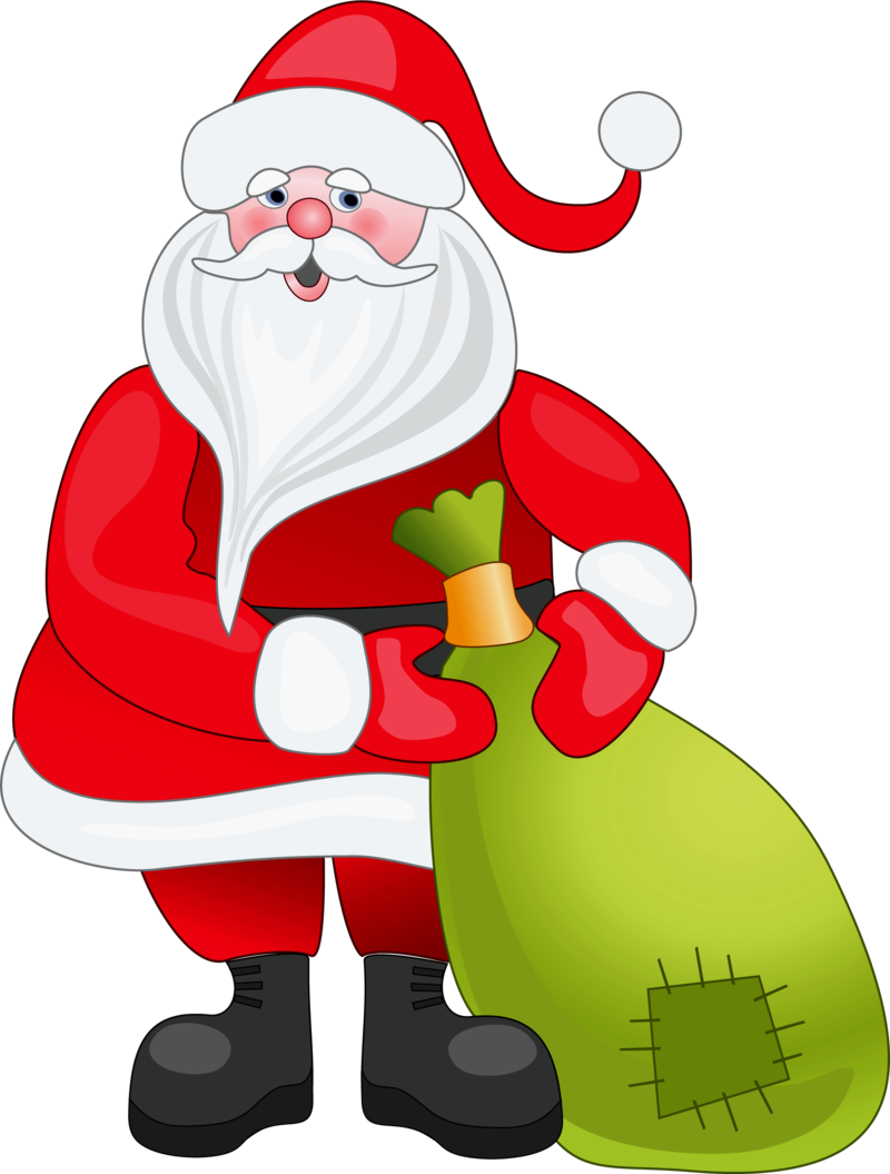 Santa_Claus_with_Green_Bag_PNG_Clipart.png