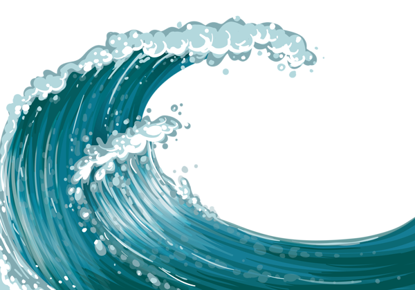 wave clipart png - photo #1
