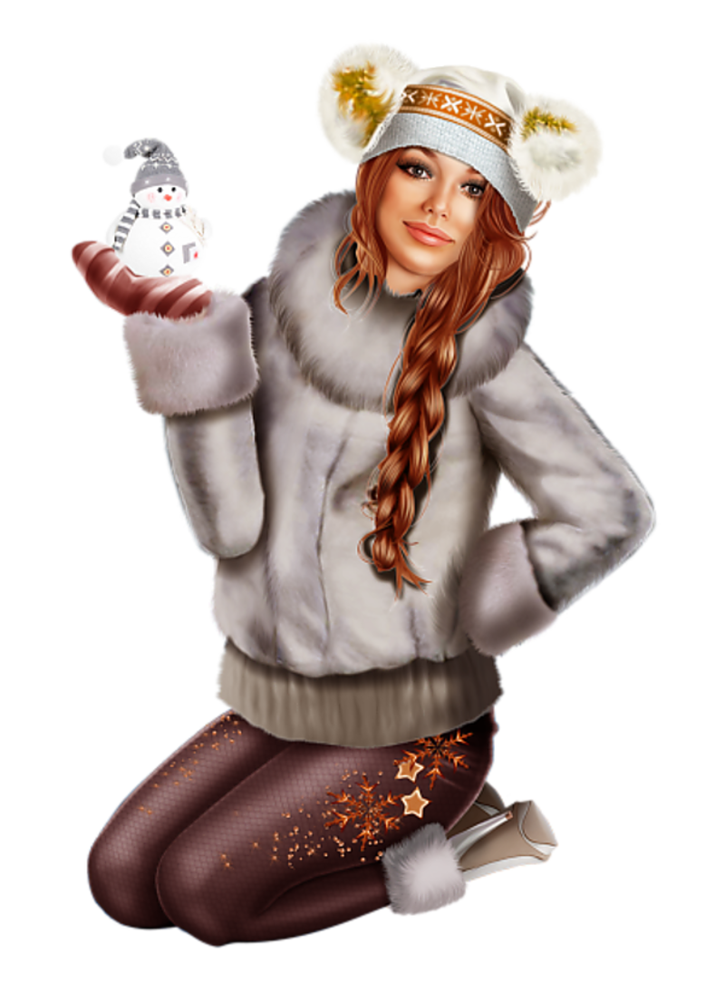 Snowman-and-girl-44.png