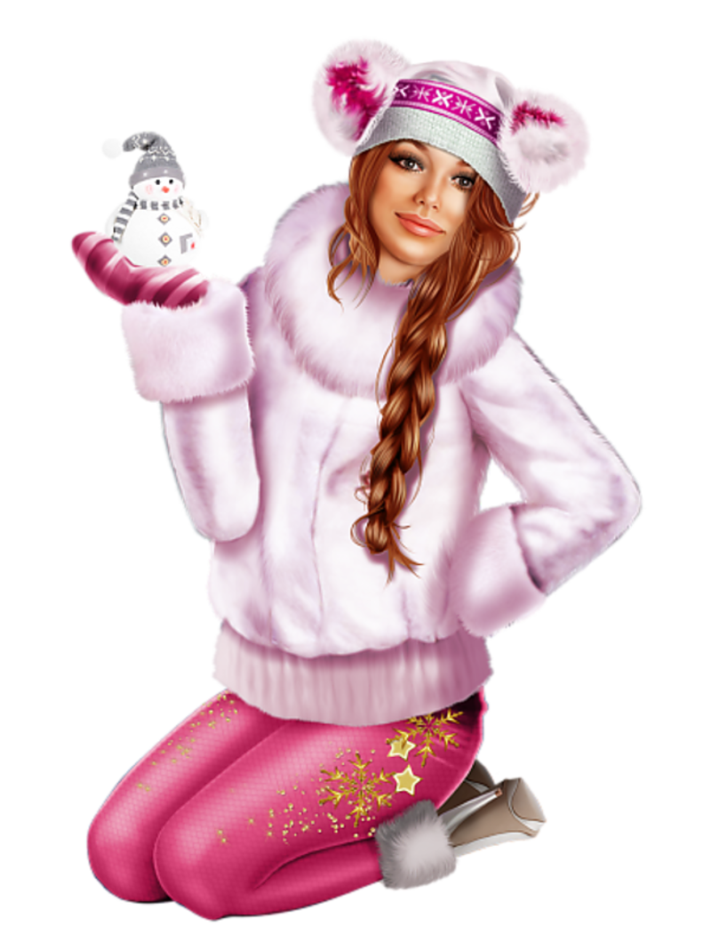 Snowman-and-girl-75.png
