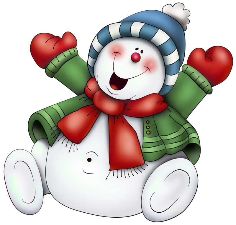 Snowman_with_Scarf_PNG_Clipart.png