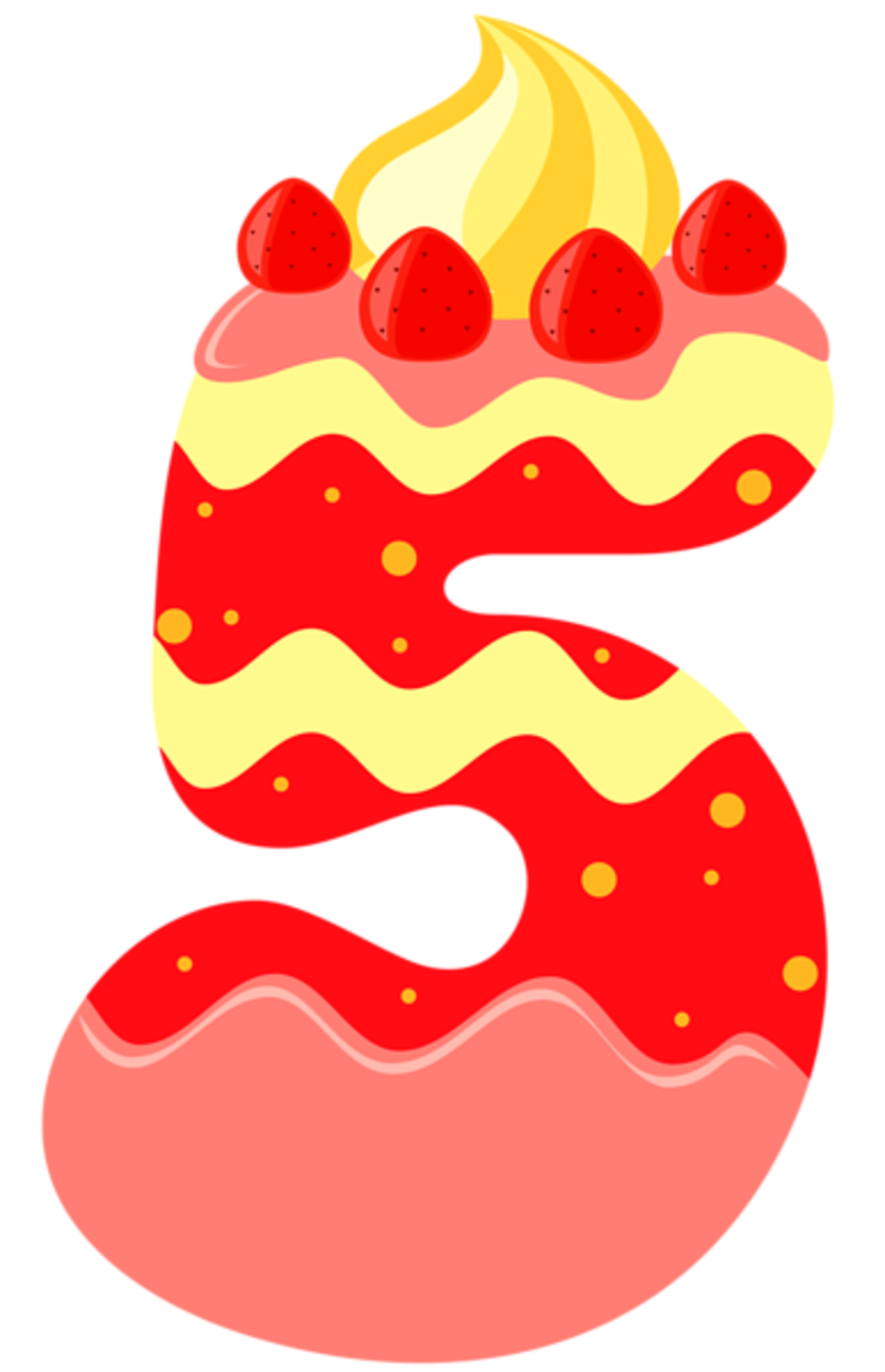 Sweet_Number_Five_PNG_Clipart_Image.png