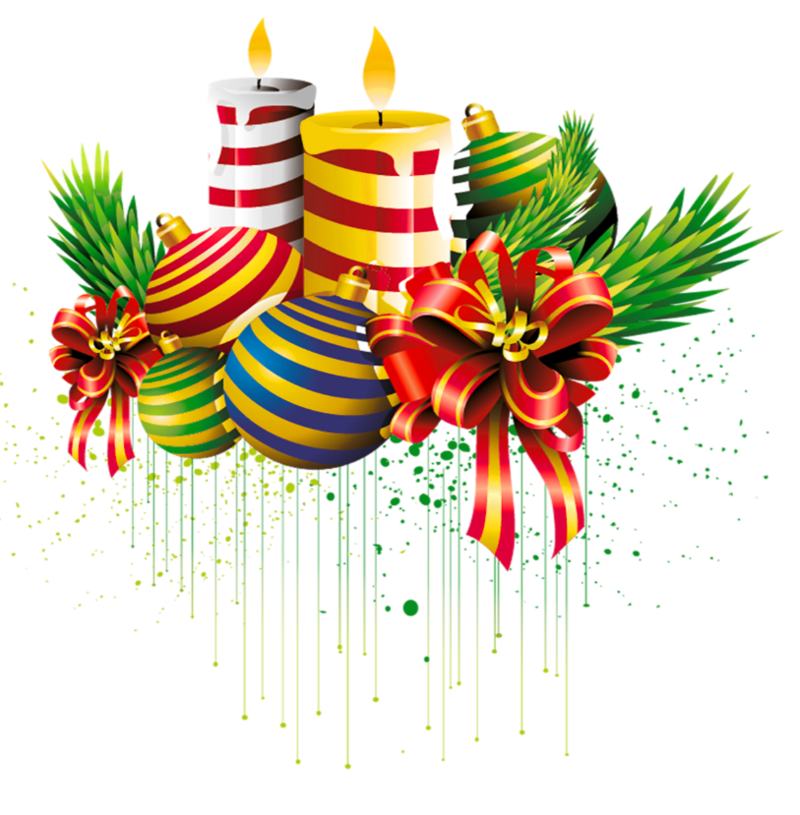 Transparent_Christmas_Ball_and_Candles_Clipart_Picture.png