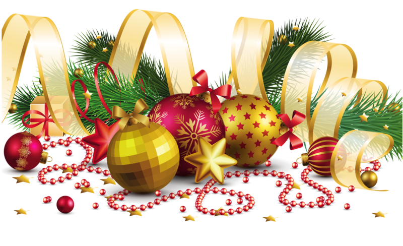 Transparent_Christmas_Decoration_with_Gold_Bow_PNG_Picture.png