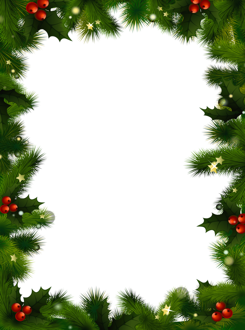 Transparent_Christmas_Photo_Frame_with_Pine_and_Mistletoe.png