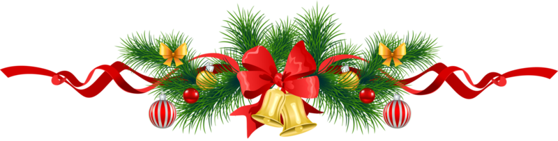 Transparent_Christmas_Pine_Garland_with_Gold_Bells_Clipart.png