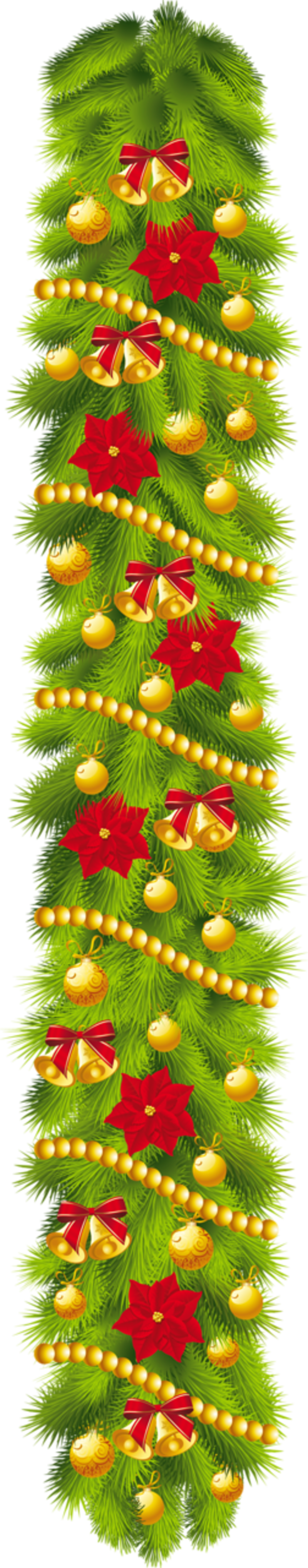 Transparent_Christmas_Pine_Garland_with_Ornaments_Clipart.png