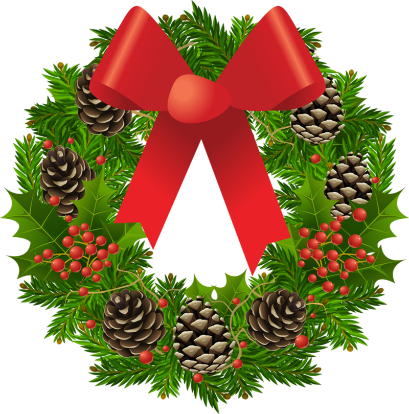 Transparent_Christmas_Wreath_Clipart_Picture.png