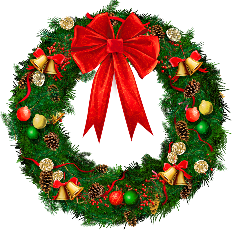 Transparent_Christmas_Wreath_with_Red_Bow_PNG_Picture_1.png