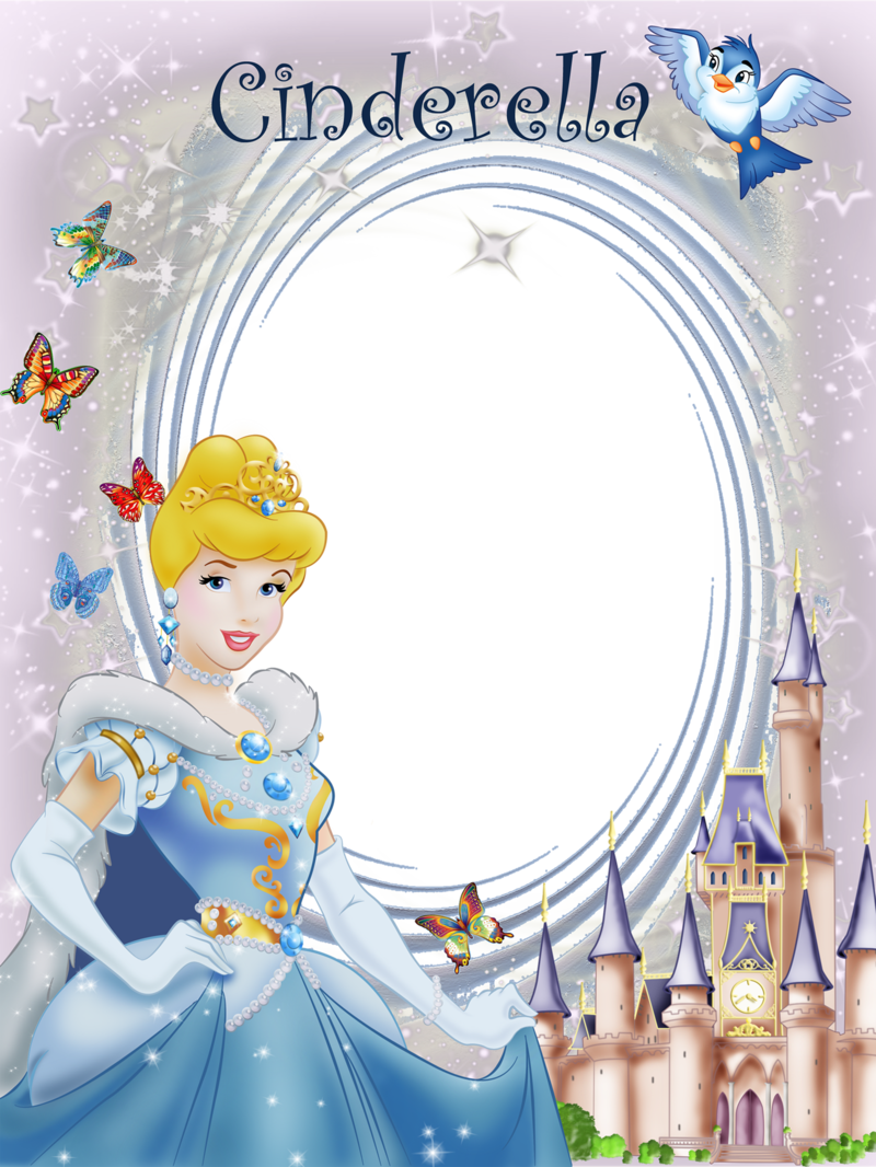 Transparent_Frame_Princess_Cinderella.png