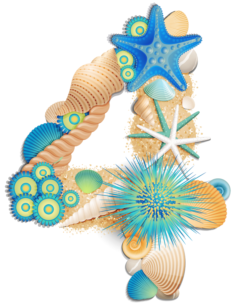 Transparent_Number_Four_Sea_Style_PNG_Clipart_Picture.png