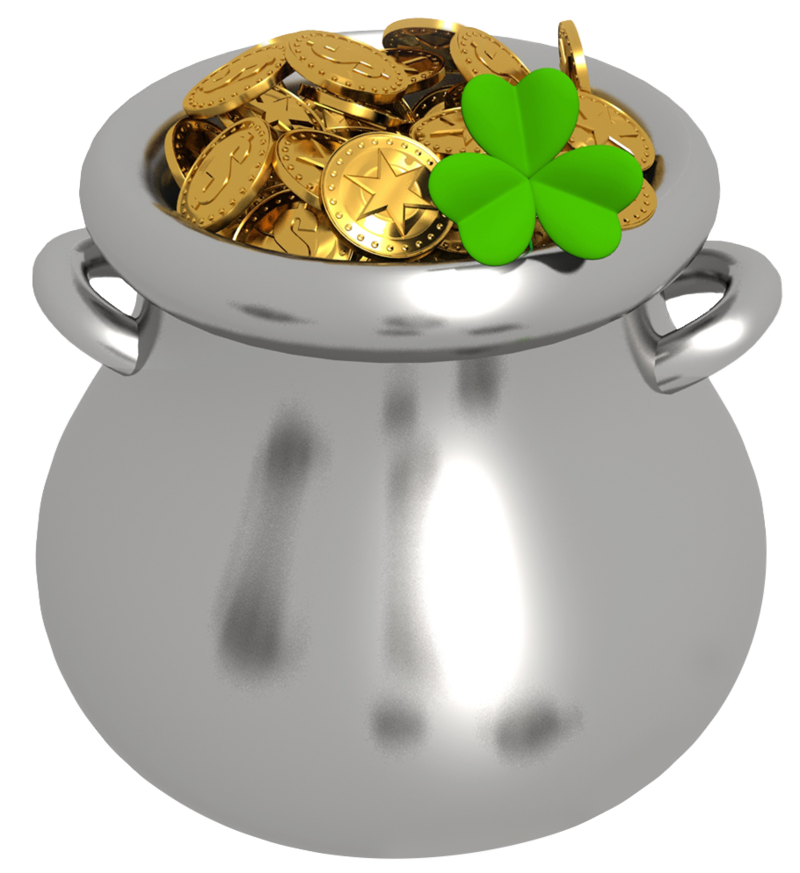 Transparent_Pot_of_Gold_with_Shamrock_PNG_Clipart.png