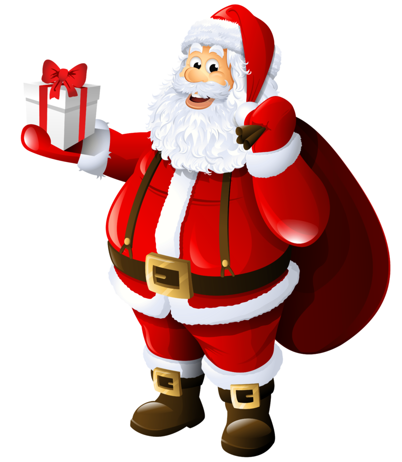 Transparent_Santa_Claus_with_Gift_and_Bag.png