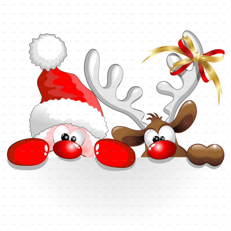 a-Funny-Christmas-Santa-and-Reindeer-Cartoon-PNG-5000.png