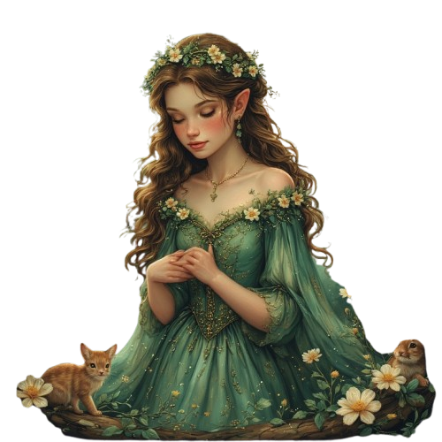 TUBE FILLE AVEC ANIMAUX 7