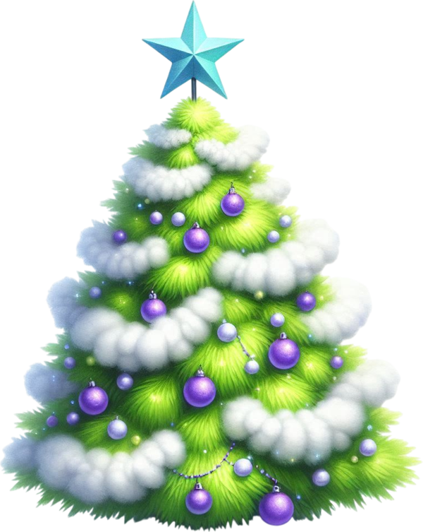 TUBE NOEL BOULE + SAPIN 2