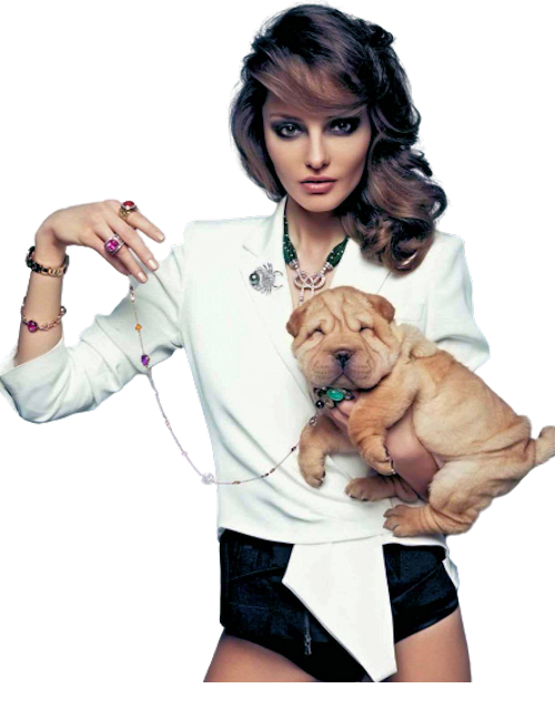 TUBE FILLE AVEC ANIMAUX 6