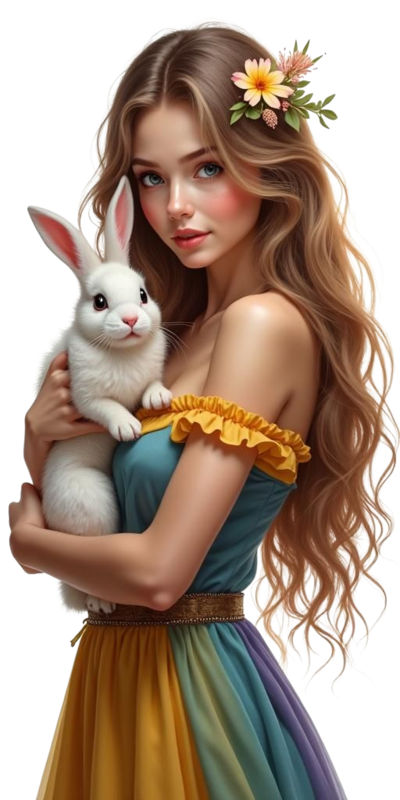 TUBE FILLES AVEC AVEC ANIMAUX 6