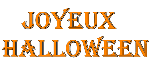 TUBE HALLOWEEN TEXTE