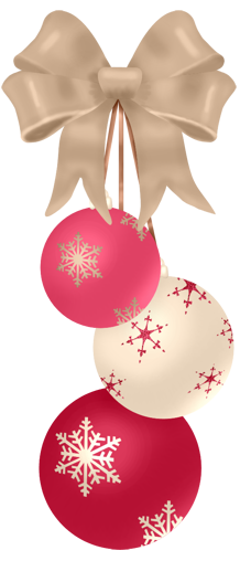 TUBE NOEL BOULE ET SAPIN 2