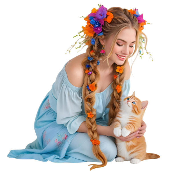 TUBE FILLES AVEC AVEC ANIMAUX 6