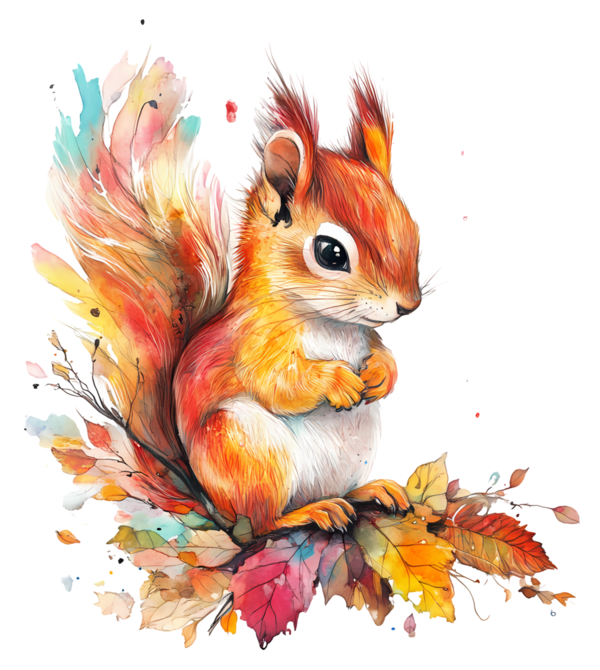 TUBE AUTOMNE ANIMAUX