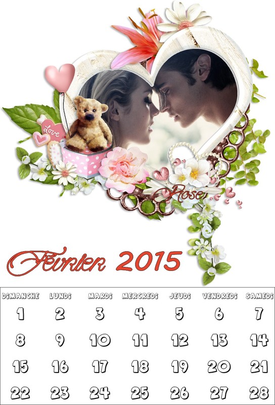 CALENDRIER FEVRIER 2015