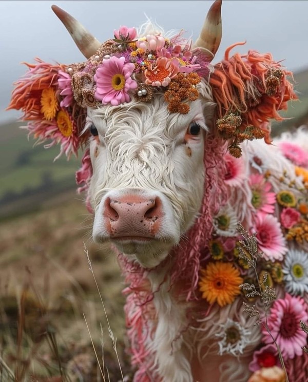 VACHE VEAU MOUTON