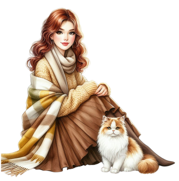 TUBE FILLE AVEC ANIMAUX 7