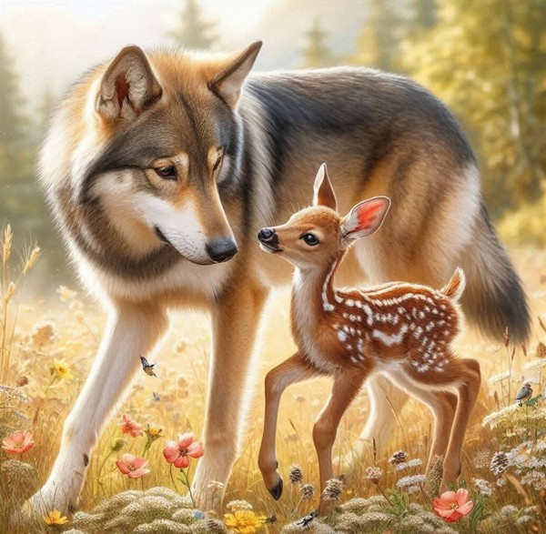 CERFS BICHES FAONS...