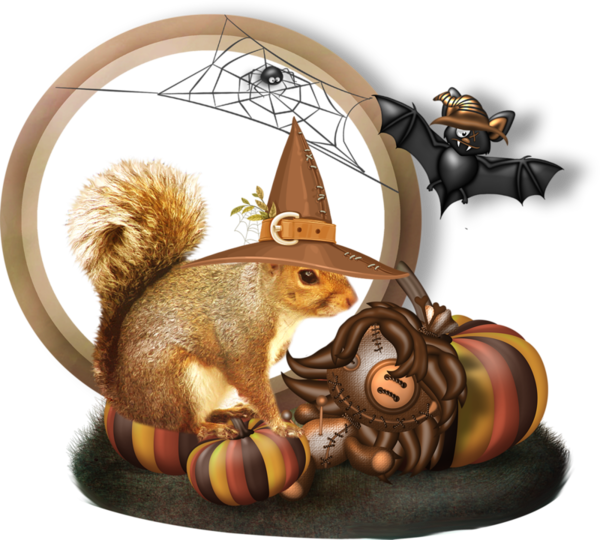 TUBE HALLOWEEN ANIMAUX