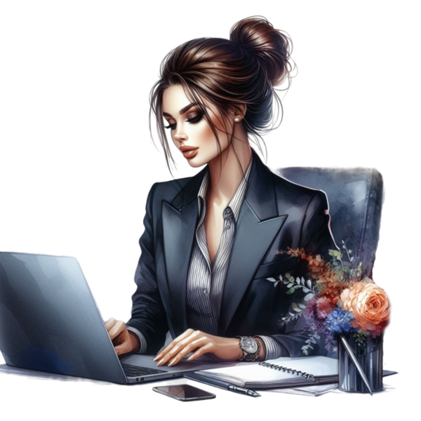 TUBE FILLE AVEC DES FLEURS 5