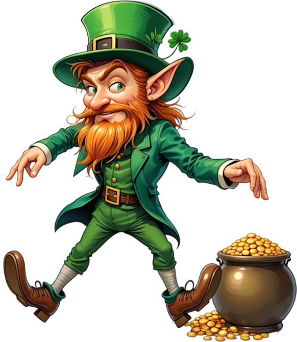 TUBE SAINT PATRICK PERSONNAGE