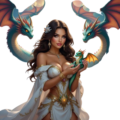 TUBE FILLE AVEC ANIMAUX 7